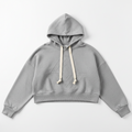 Grey Crop Sweatshirt